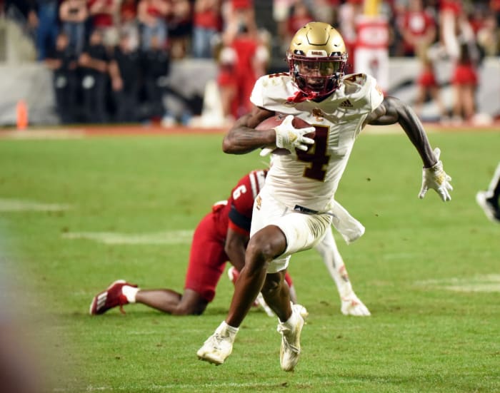 Boston College wide receiver Zay Flowers